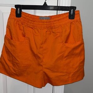 Vintage Orange Shorts